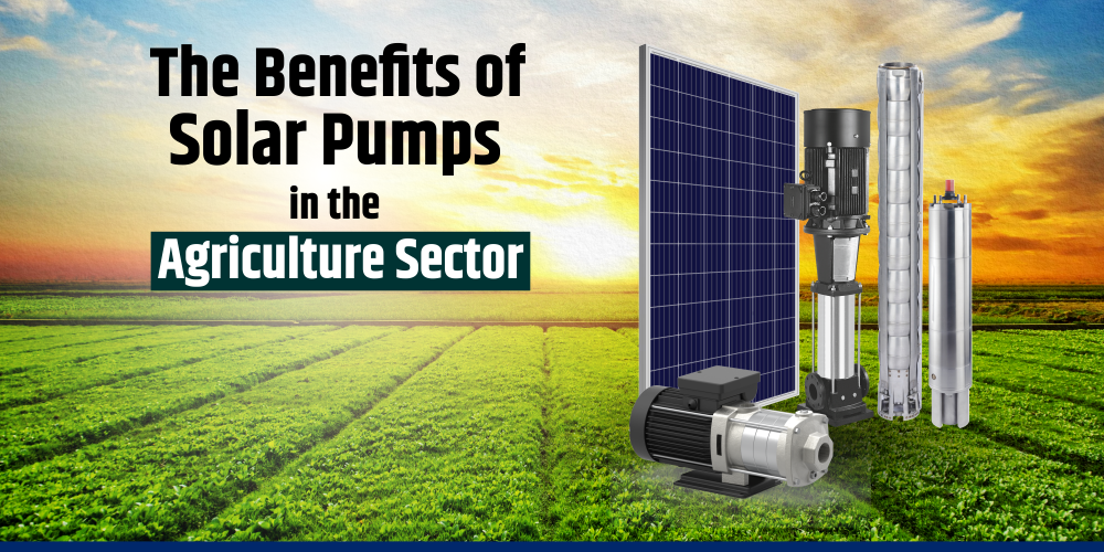THE BENEFITS OF SOLAR PUMPS IN THE AGRICULTURE SECTOR